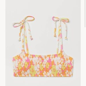 H&M Floral Bikini Top